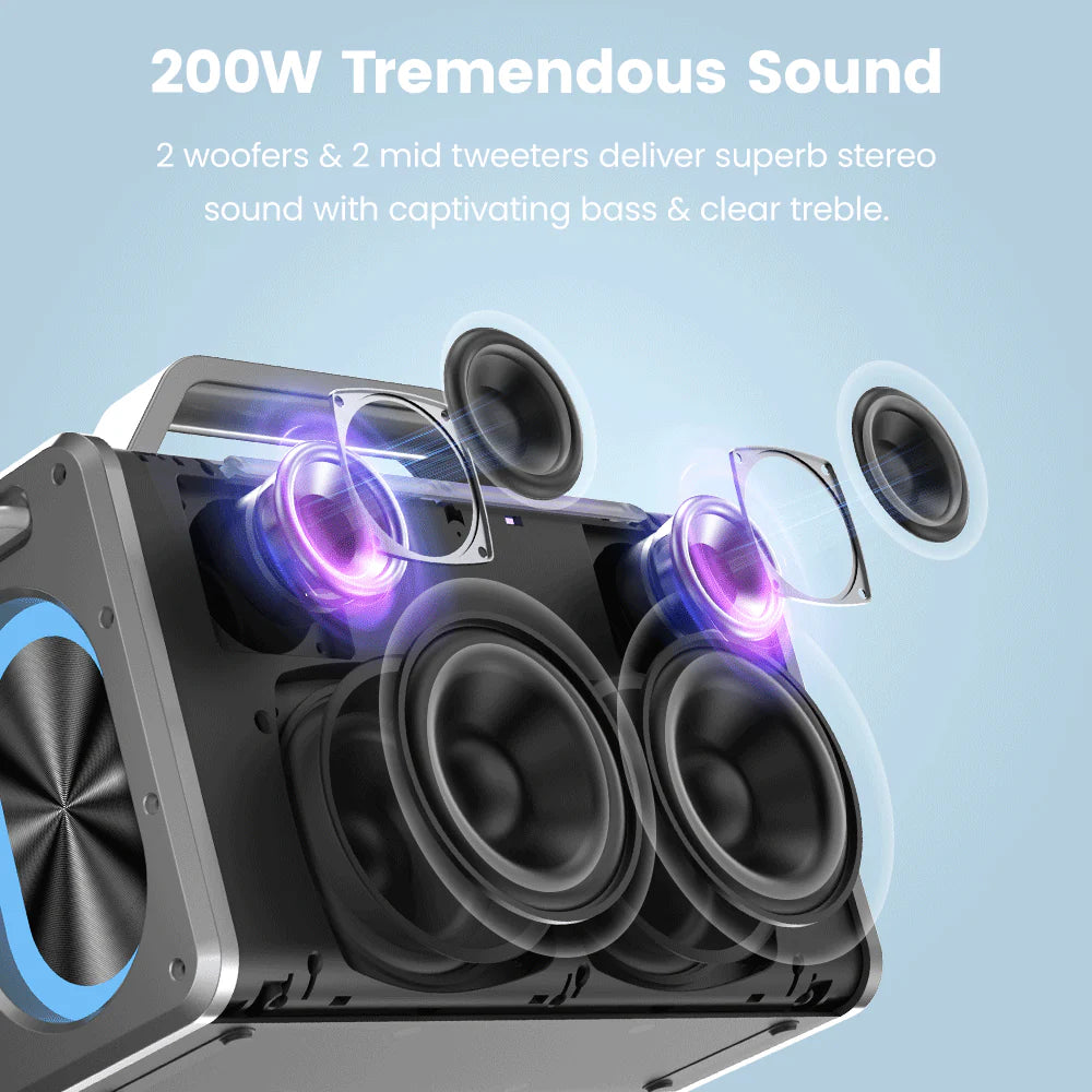 SOUNARC K2 Karaoke Party Speaker