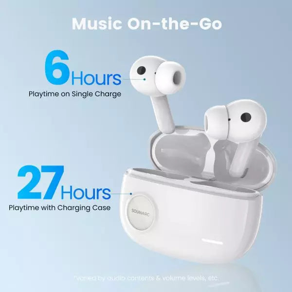 Sounarc Q2 Earbuds Hybrid Dual Driver TWS Wireless